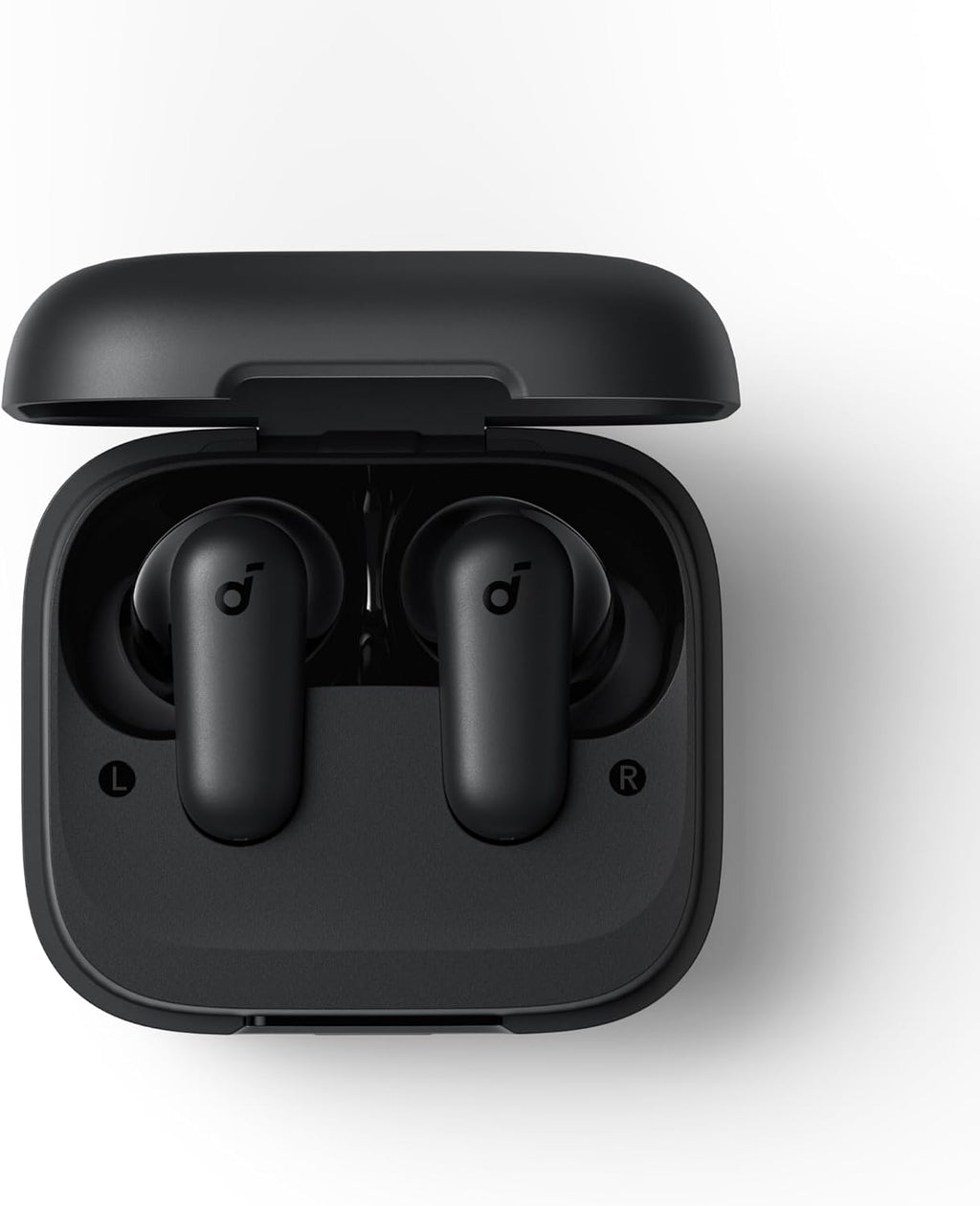 Soundcore P30I by  Noise Cancelling Earbuds, Strong and Smart Noise Cancelling, Powerful Bass, 45H Playtime, 2-In-1 Case and Phone Stand, IP54, Wireless Earbuds, Bluetooth 5.4 (Black)