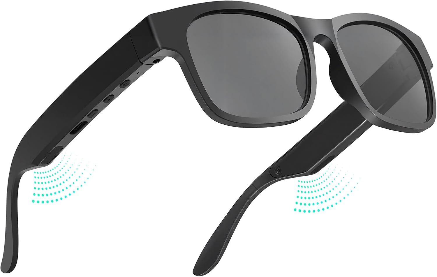 AI Smart Glasses, AI Dialogue Voice Wake-Up, 115 Language Translation, Simultaneous Interpretation, On-Site Recording Translation, Use Mobile App Audio and Video Translation, Conference Translation
