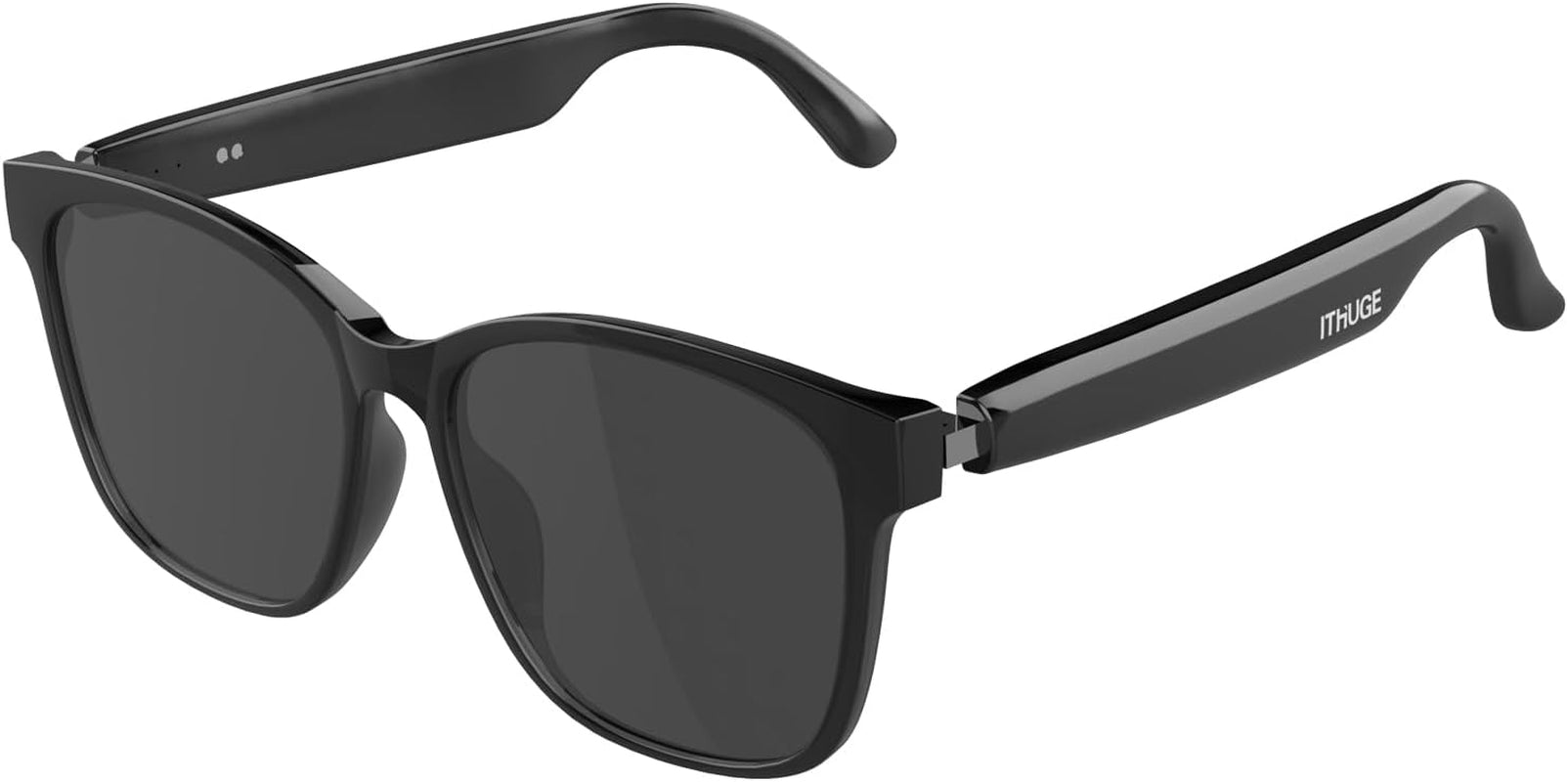 AI Smart Translation Glasses - Real-Time Voice Translator, 160+ Languages, Bluetooth 5.4, 8Hr Battery for Travel Business (Black, 35G)