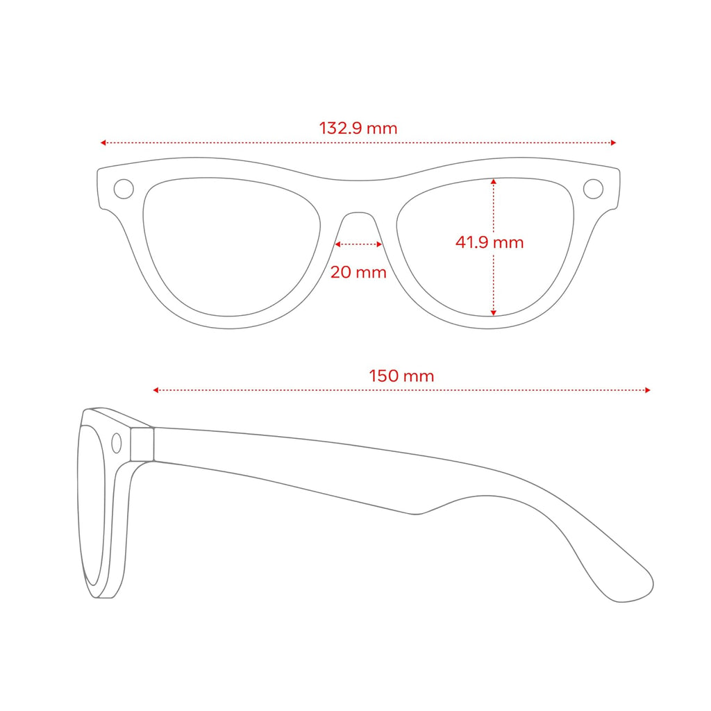 Ray-Ban Meta (Gen 2), Skyler, Shiny Chalky Grey | Smart AI Glasses for Men, Women — 2X Battery Life — 3K Ultra HD Resolution — 12 MP Ultra-Wide Camera, Audio, Video — Transitions® Sapphire Lenses