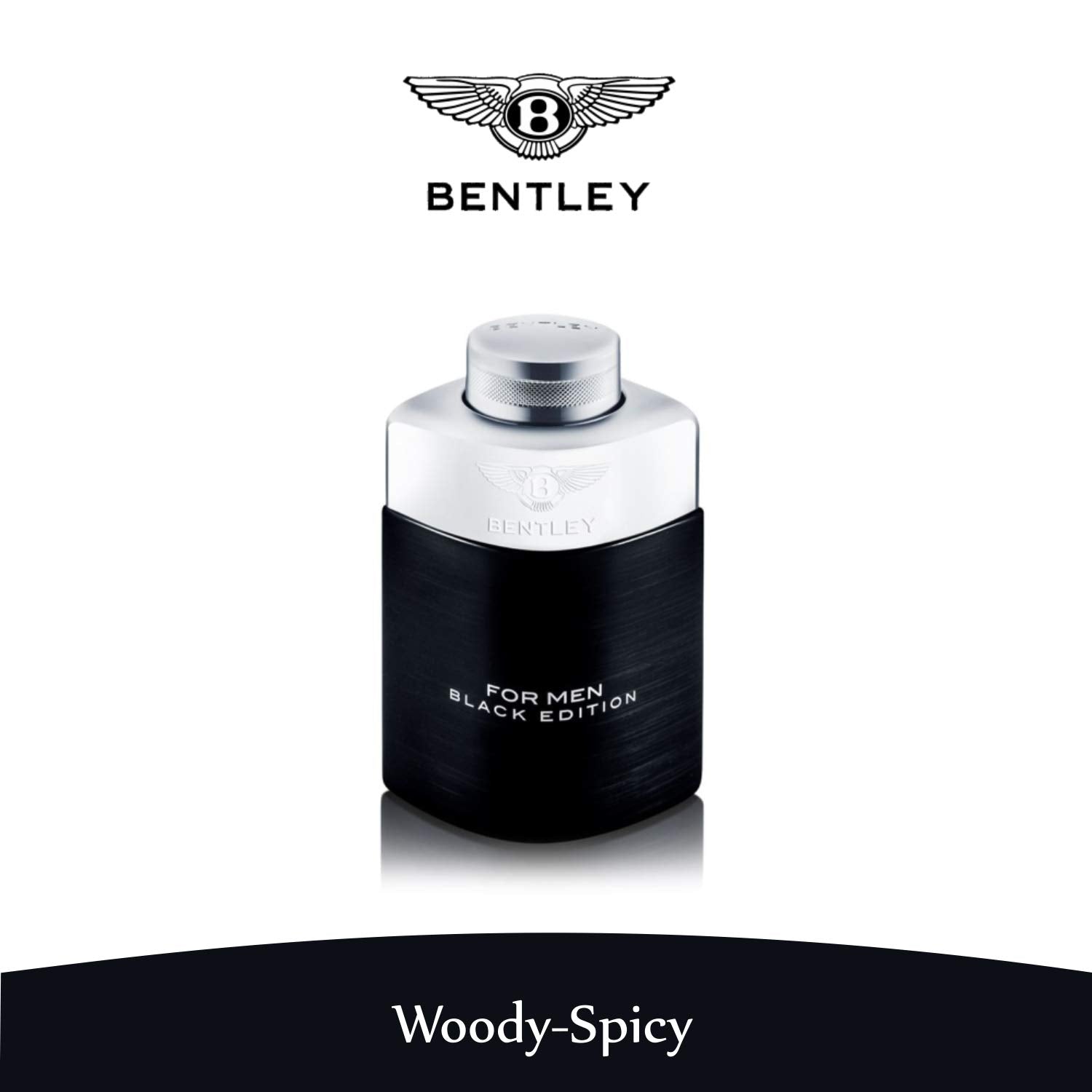 Black Edition Men EDP Spray 3.4 Oz