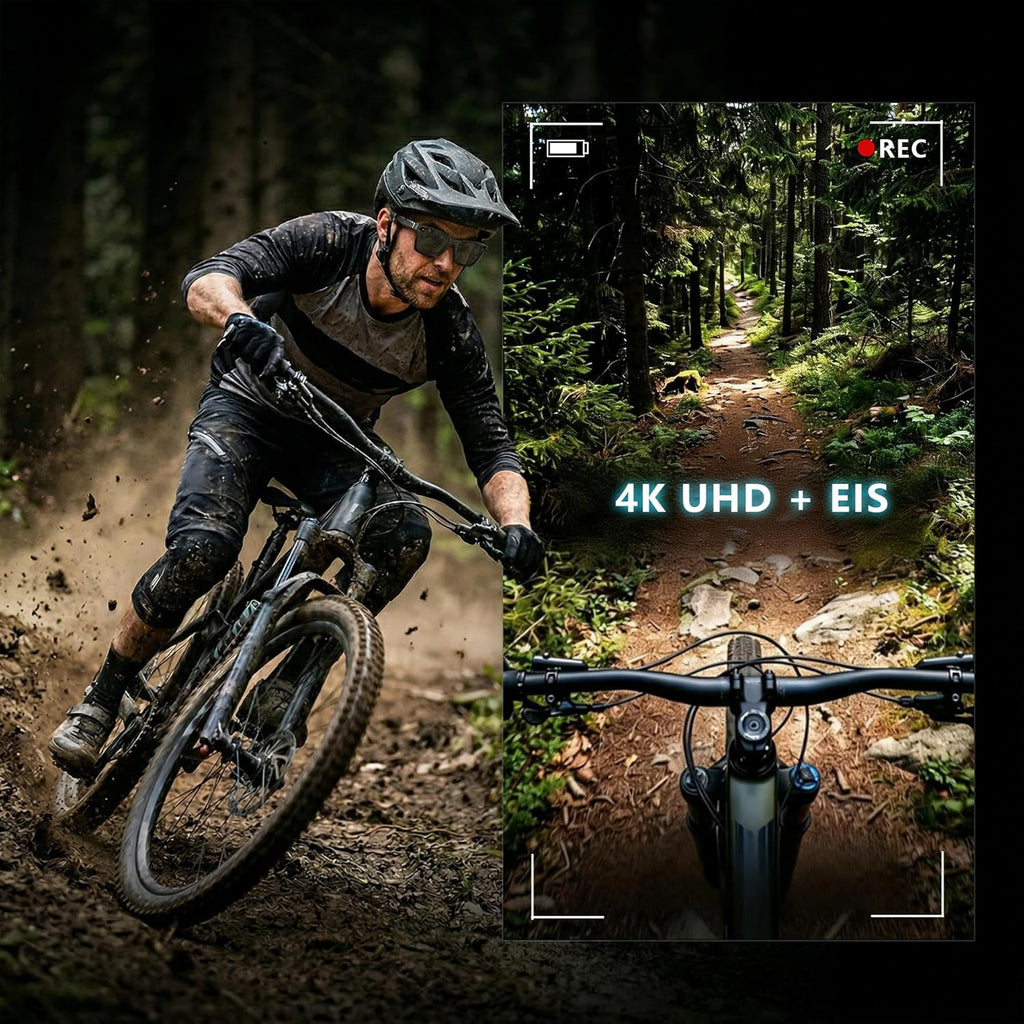4K AI Smart Glasses with Photochromic Lenses, Integrated Chatgpt AI Model, Real-Time Translation, HD Video Recording, Long Battery Life, Bluetooth 5.4 Wireless
