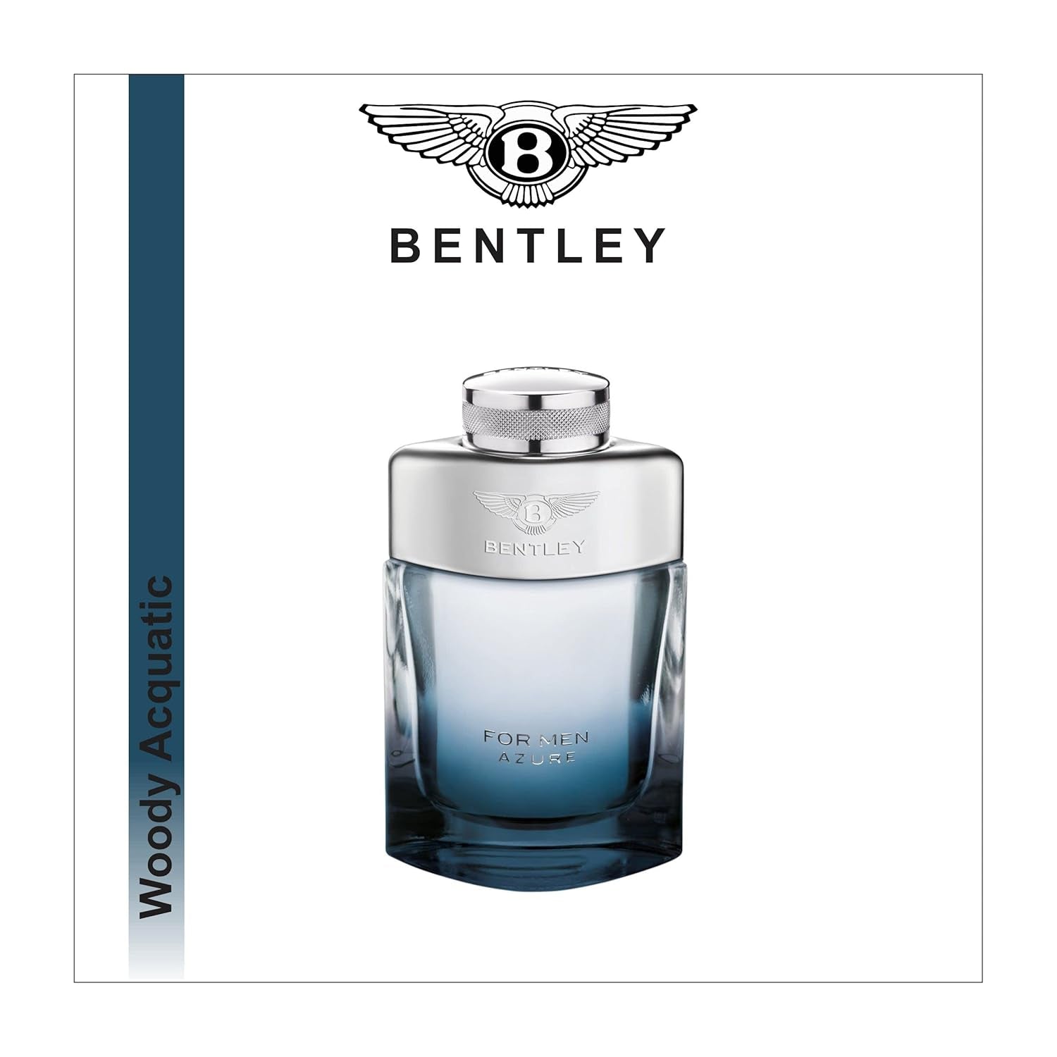 for Men Azure Eau De Toilette Spray, 3.4 Ounce