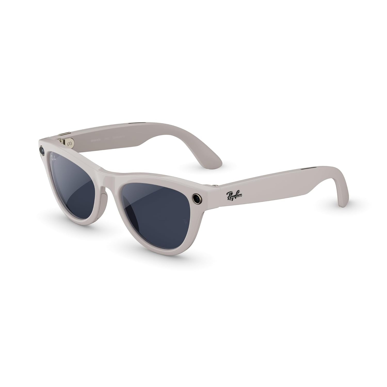 Ray-Ban Meta (Gen 2), Skyler, Shiny Chalky Grey | Smart AI Glasses for Men, Women — 2X Battery Life — 3K Ultra HD Resolution — 12 MP Ultra-Wide Camera, Audio, Video — Transitions® Sapphire Lenses