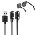 Smart Glasses Charger,1 Pack Compatible with Smartglasses Charging Cable Magnetic USB Cord(Only Fit Charge Point Spacing 2.5Mm Glasses)