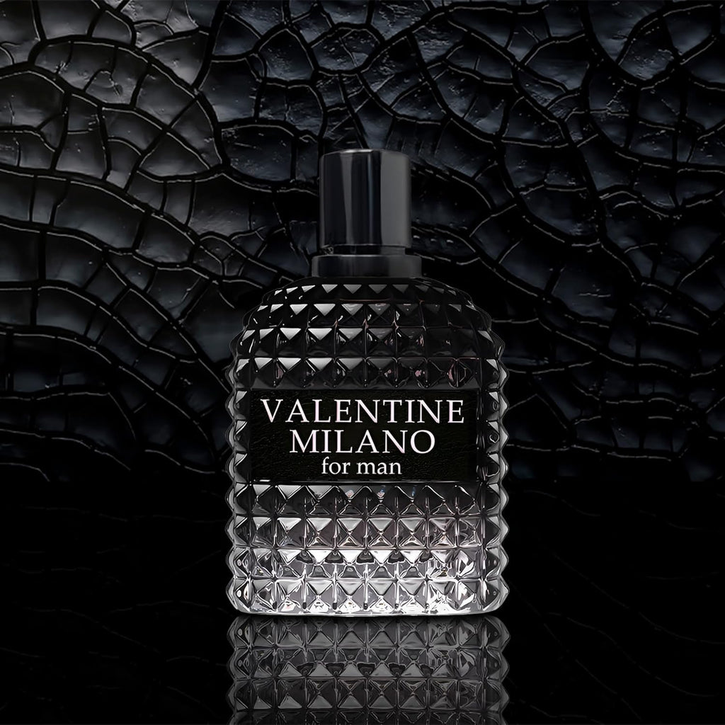 Men'S Cologne Valentine Milano Eau De Toilette Natural Body Spray Perfume Long Lasting Fragrance 3.4 Fl Oz Daily Used