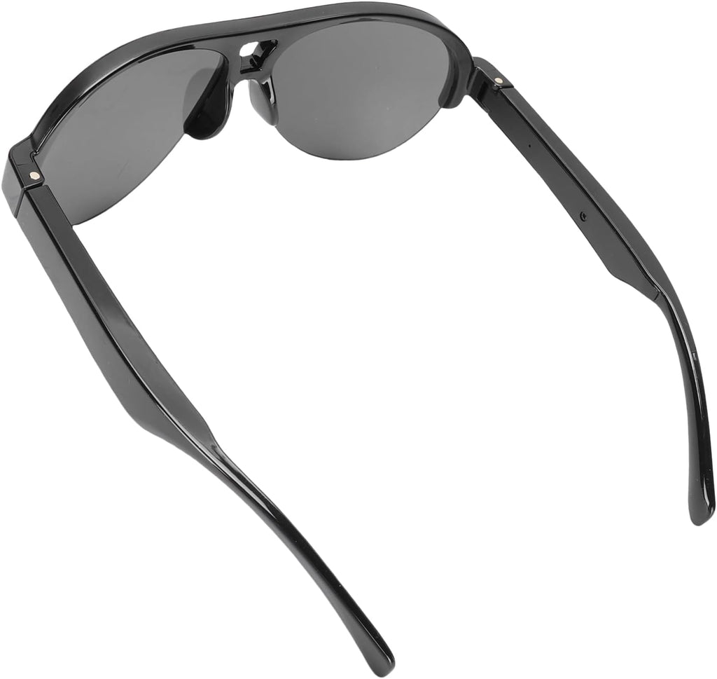 AI Smart Translation Glasses, 144 Languages Real Time Translation Glasses, IP65 Rain Proof, Touch Control, Sunglasses with Mic & Double Speakers for Men & Women