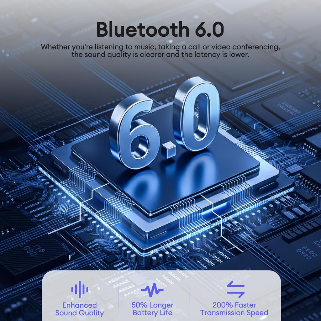 AI Smart Glasses with Photochromic Lenses & 144 Language Translation, Bluetooth 6.0 Polarized Sunglasses, UV Protection Bluetooth Glasses for Men & Women, Outdoor Travel Work