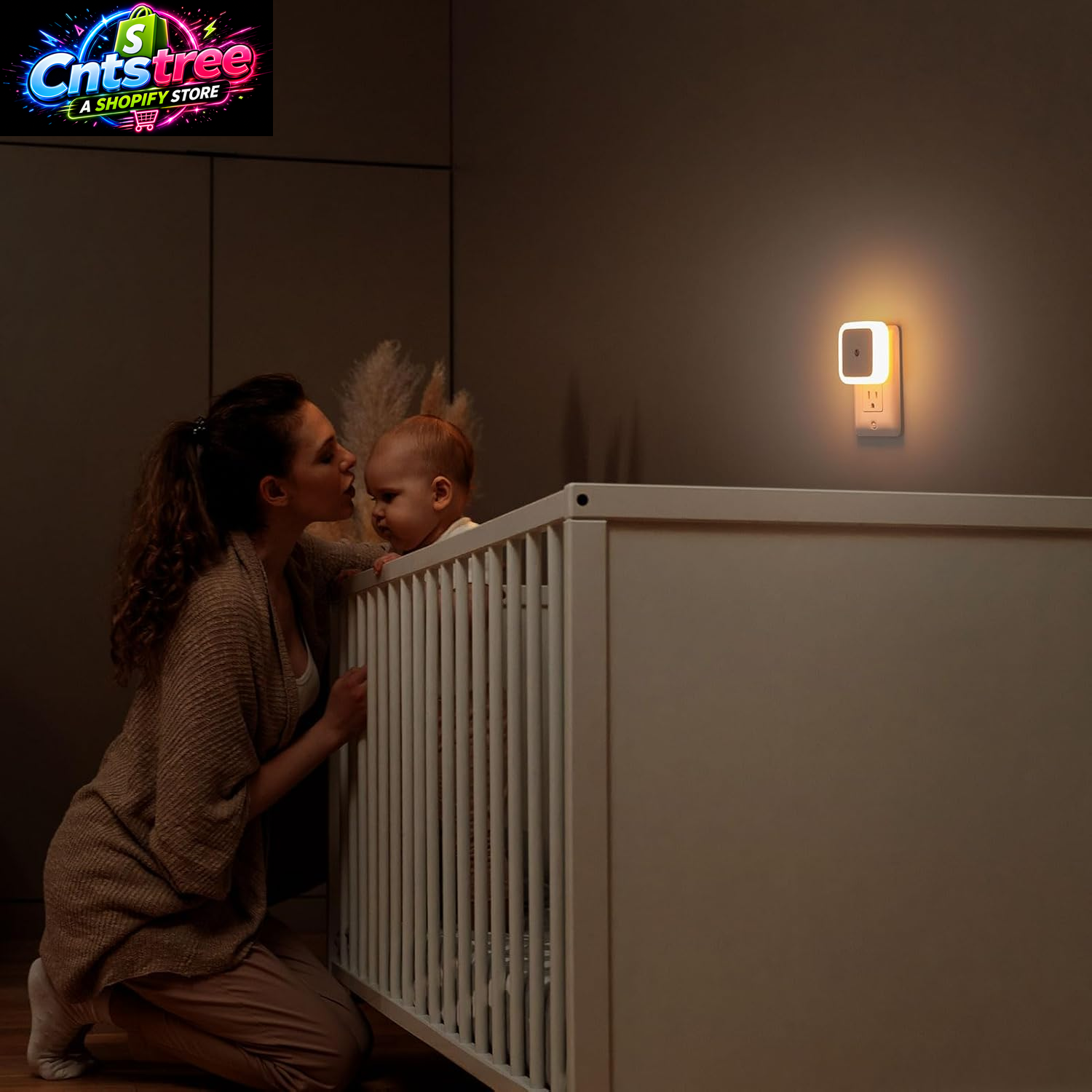 Sujeet Night Light, Night Lights Plug into Wall 8-Pack, Nightlight Plug in Night Light, Dusk to Dawn Night Lamp Led (Warm White)