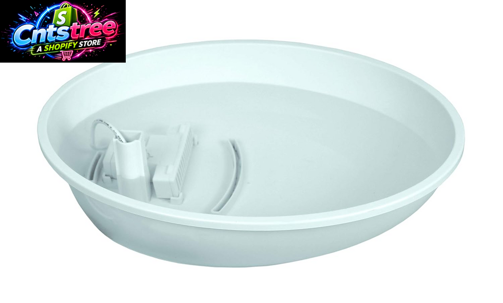 Pioneer Pet Swan Pet Drinking Fountain for Cats and Dogs - 80Oz Capacity, Great for Multiple Pets – Great for Pets Who Love the Faucet - Bubbler and Bowl Dispenser Design Keeps Water Moving