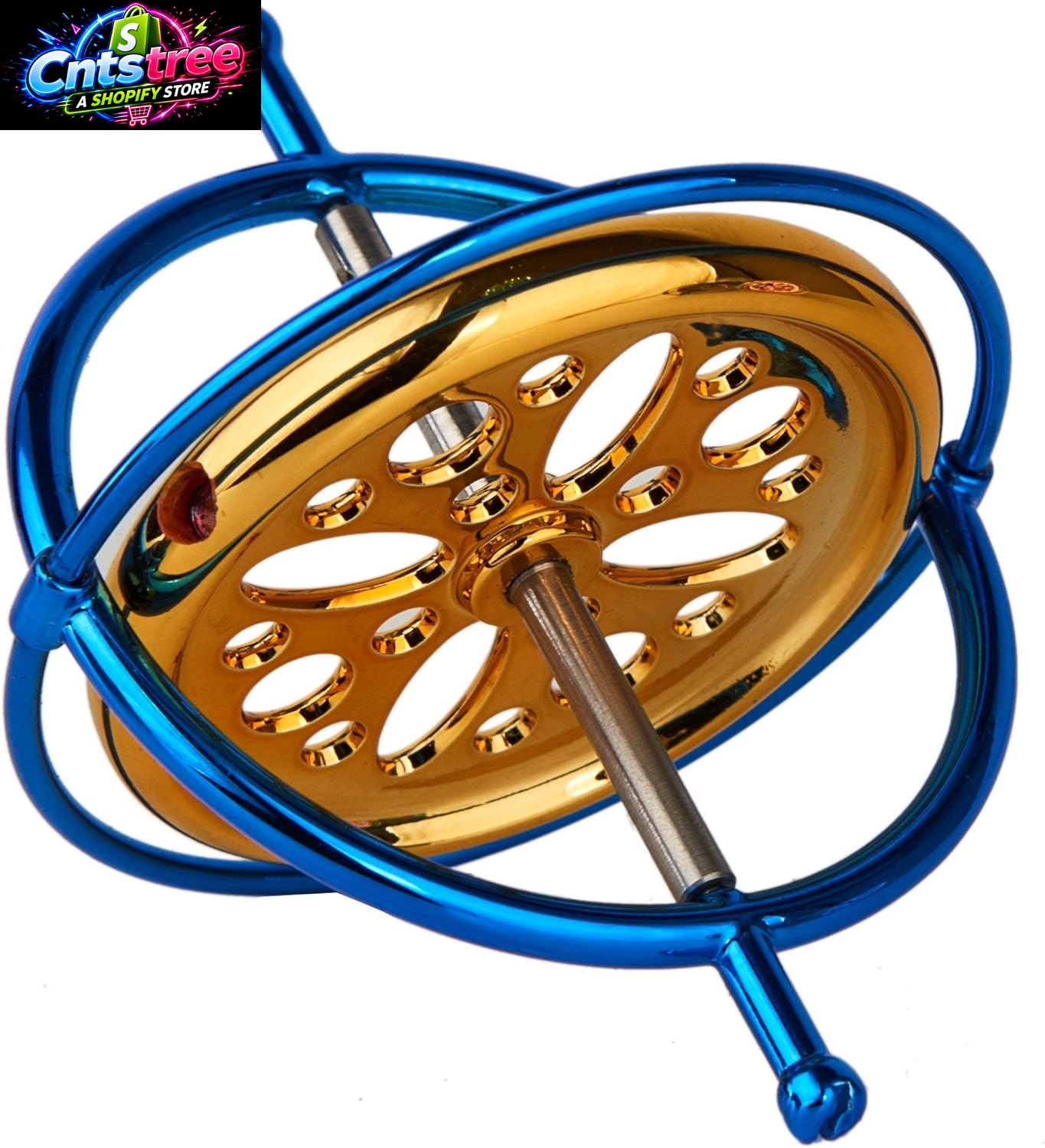 Joytech Precision Gyroscope Metal Anti-Gravity Spinning Top Balance Toy Educational Gift AG002