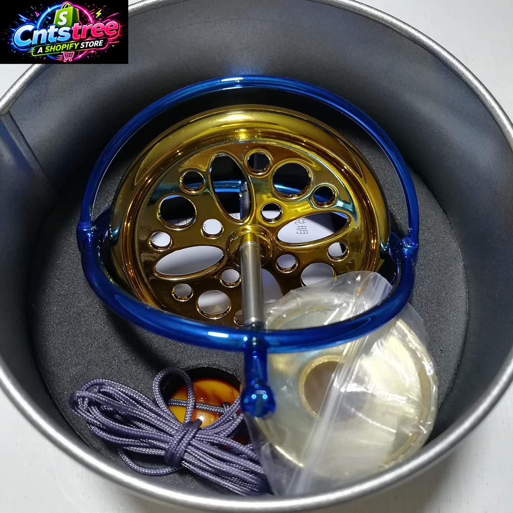 Joytech Precision Gyroscope Metal Anti-Gravity Spinning Top Balance Toy Educational Gift AG002
