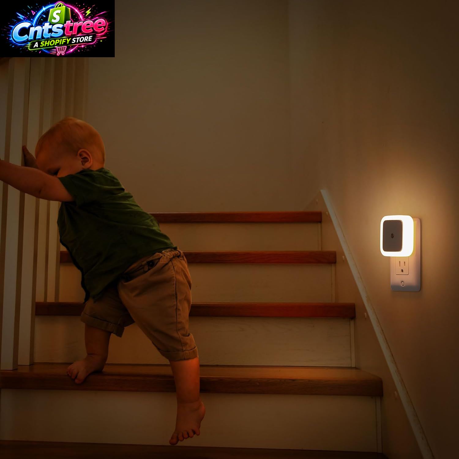 Sujeet Night Light, Night Lights Plug into Wall 8-Pack, Nightlight Plug in Night Light, Dusk to Dawn Night Lamp Led (Warm White)