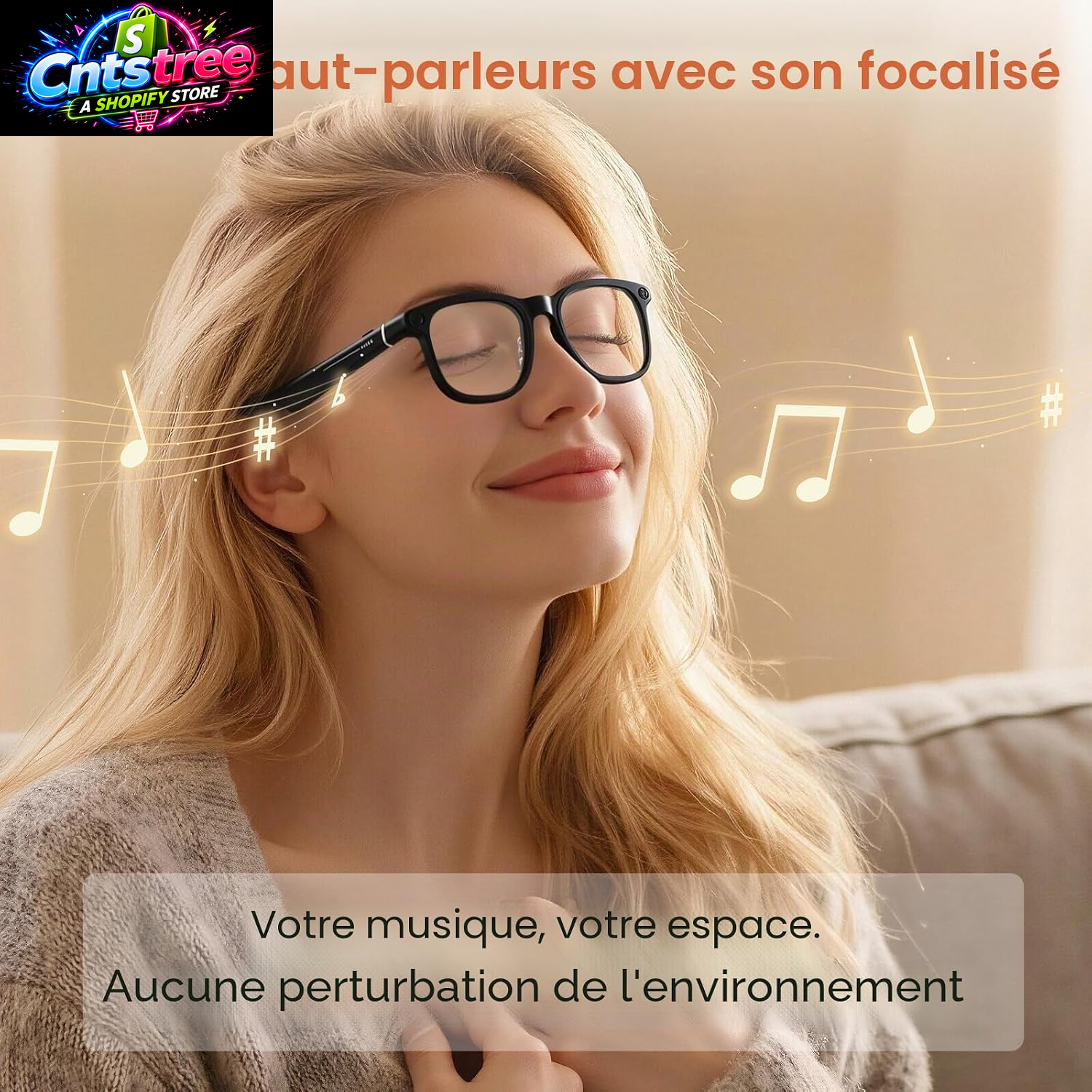 2026 AI Smart Glasses 4K Caméra HD 1200P Lunettes Avec Enregistrement Vidéo, Traduction Simultanée/Identification D'Objet GPT, Lentilles Photochromiques, Avec Étui De Charge 3600 Mah