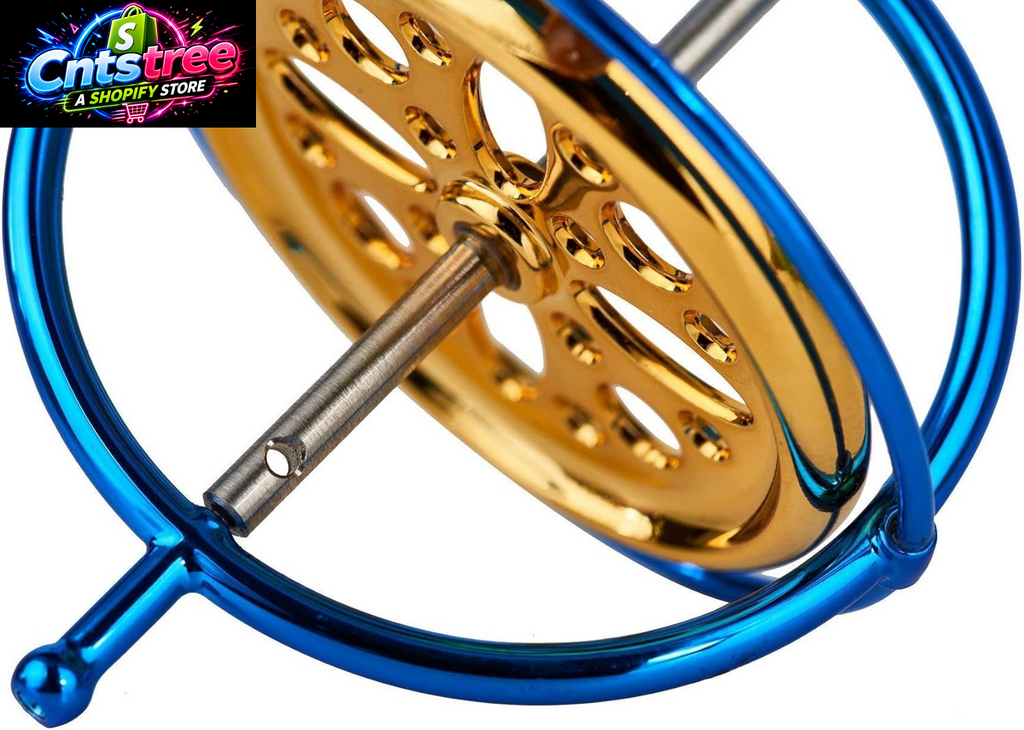 Joytech Precision Gyroscope Metal Anti-Gravity Spinning Top Balance Toy Educational Gift AG002