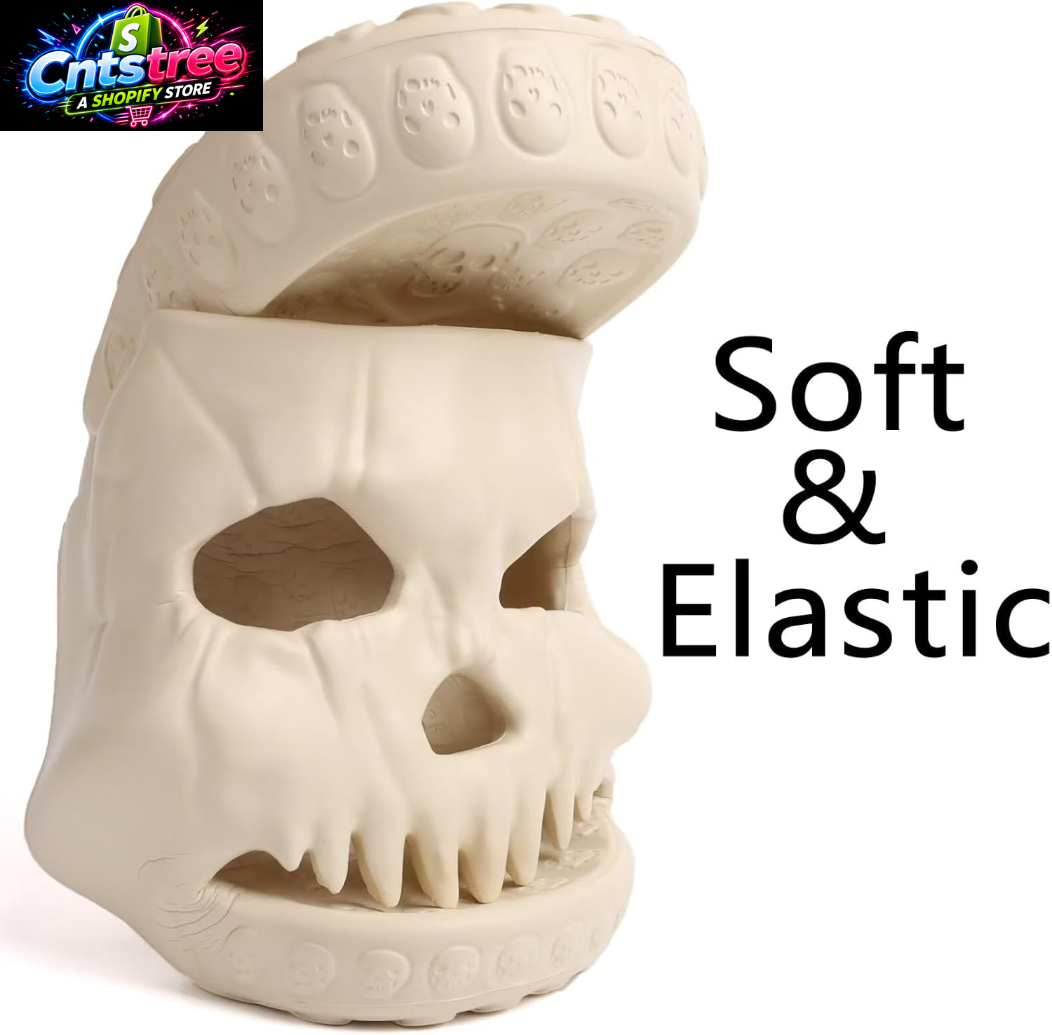 Skull Slides Sandals for Men Women,Non Slip Sport Cloud Cloudies Slides Slippers,Open Toe Slip on Comfy Beach Halloween Skull Slides Shower House Home Indoor Outdoor Thick Soft Shoes