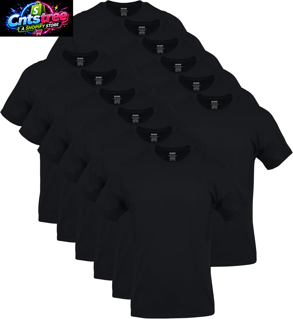 Gildan Men'S Crew T-Shirts, Multipack, Style G1100