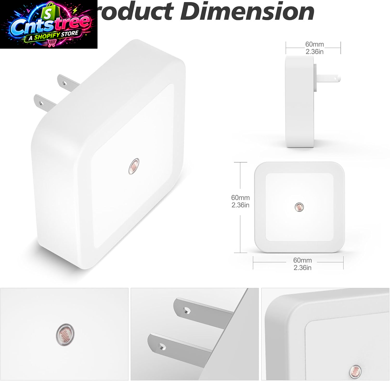Sujeet Night Light, Night Lights Plug into Wall 8-Pack, Nightlight Plug in Night Light, Dusk to Dawn Night Lamp Led (Warm White)