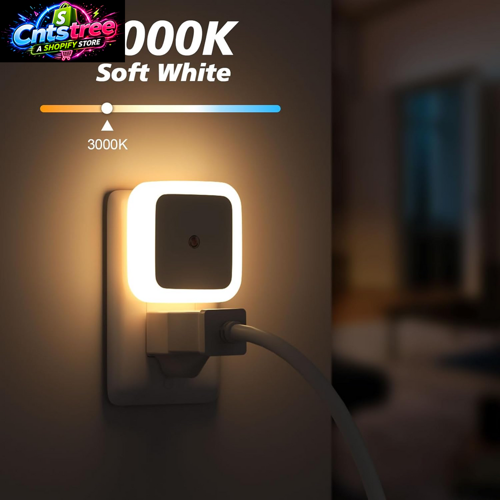 Sujeet Night Light, Night Lights Plug into Wall 8-Pack, Nightlight Plug in Night Light, Dusk to Dawn Night Lamp Led (Warm White)