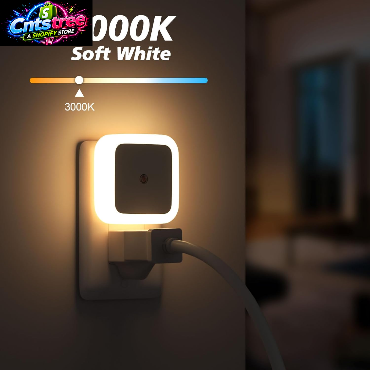 Sujeet Night Light, Night Lights Plug into Wall 8-Pack, Nightlight Plug in Night Light, Dusk to Dawn Night Lamp Led (Warm White)