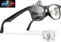 Earlysincere AI Smart Glasses with 4K Camera & Chatgpt, Photochromic Transition Lenses + Extra Blue Light, Real-Time Translator & Meeting Minutes, Voice Control Smart Wearable