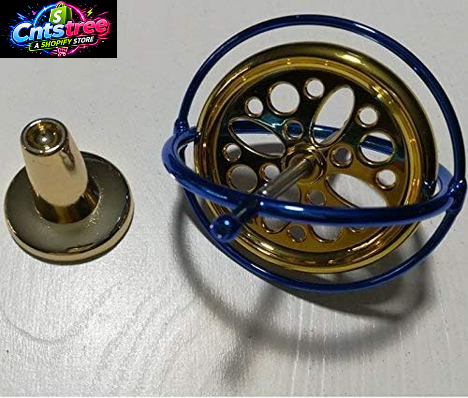 Joytech Precision Gyroscope Metal Anti-Gravity Spinning Top Balance Toy Educational Gift AG002