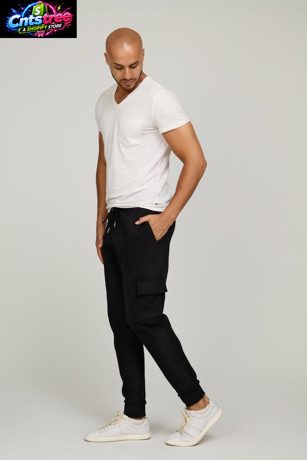 PURE CHAMP Mens Sweatpants 3 Pack Fleece Active Athletic Workout Jogger Sweatpants for Men with Zipper Pocket Size S-3XL