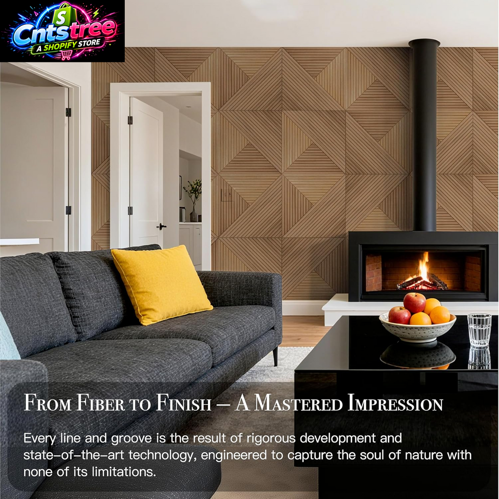 Soon Global Acoustical Wall Panels, 6-Piece 23.62 X 23.62 Inches Art Acoustic Panels, Decorative Acoustic Panels, Acoustic Wall Panels, Sound Absorbing Wall Art, Arcadian Vortex