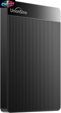 Unionsine 500GB Ultra Slim Portable External Hard Drive HDD-USB 3.0 for PC, Mac, Laptop, PS4, Xbox One, Xbox 360-(Black)